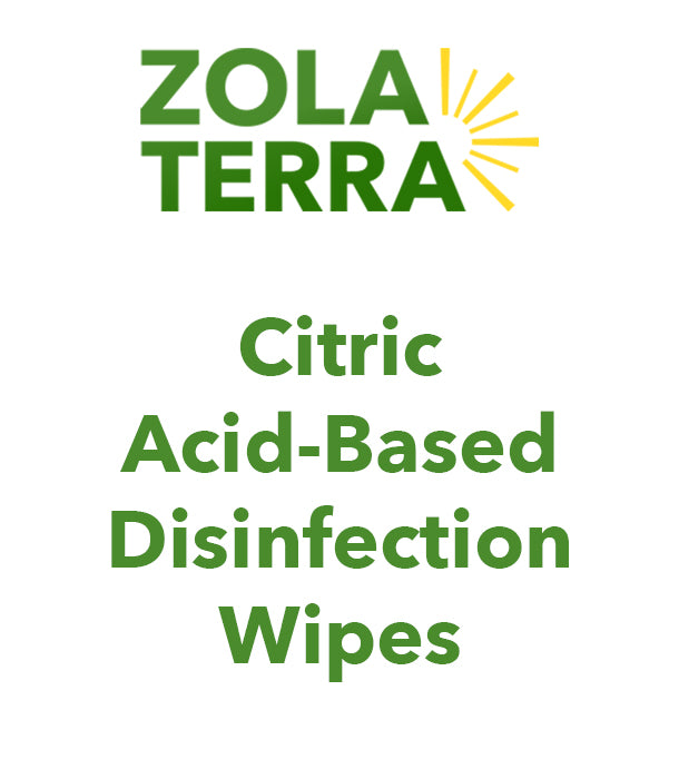 Citric Acid-Based Disinfection Wipes